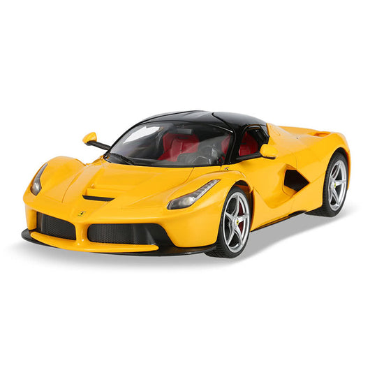 1:14 R/C car Rastar Ferrari LaFerrari can open doors in Yellow RASTAR R50100