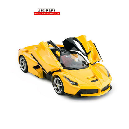 Xe R-C 1:14 Rastar Ferrari LaFerrari có thể mở cửa màu Vàng