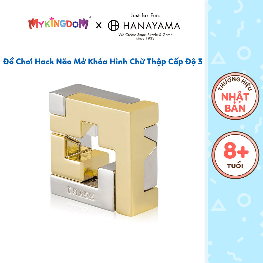 Đồ Chơi Hack Não Mở Khóa Hình Chữ Thập Cấp Độ 3 STEAM 515044