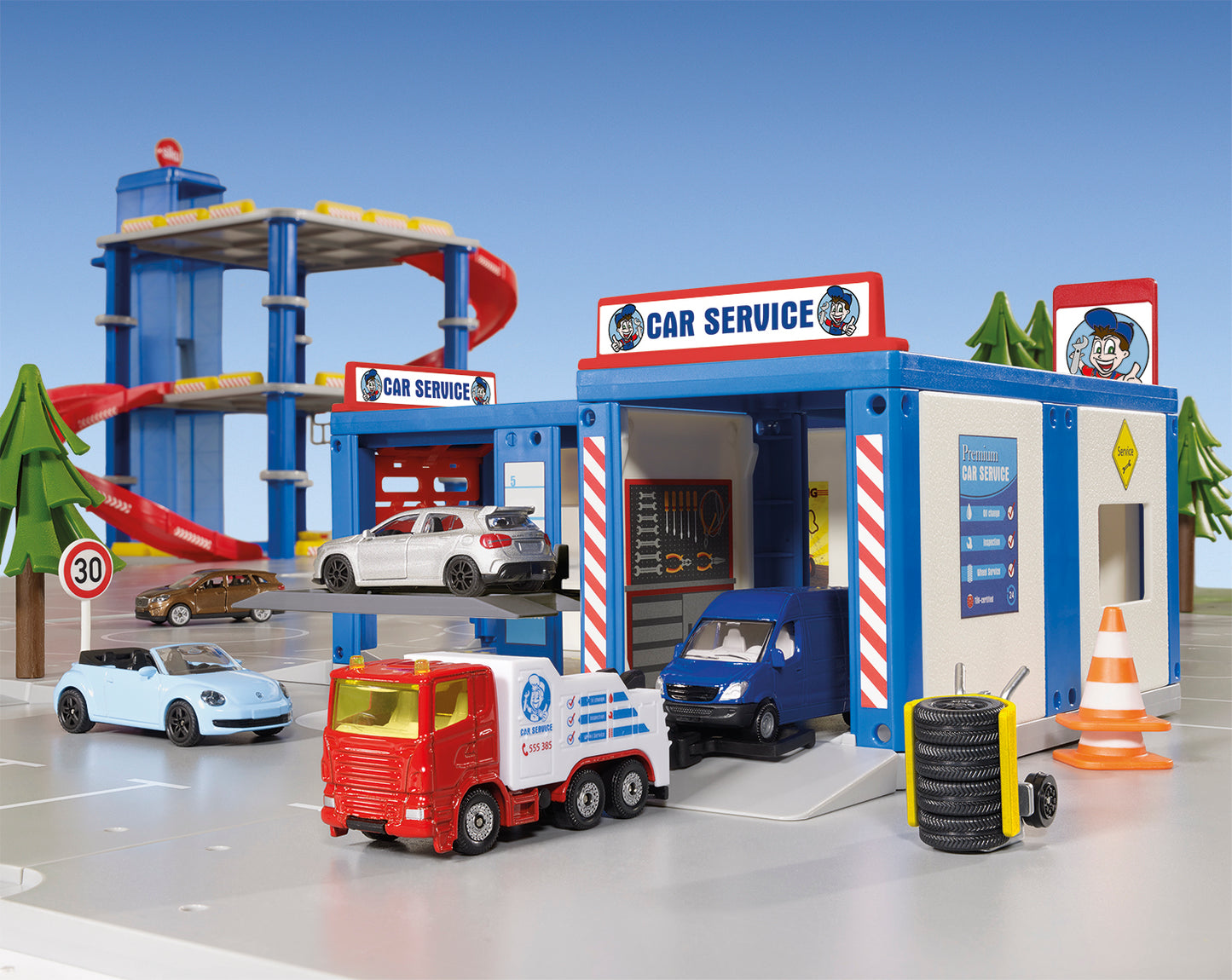 Mô Hình Gara Sửa Xe Siku SIKU 5507