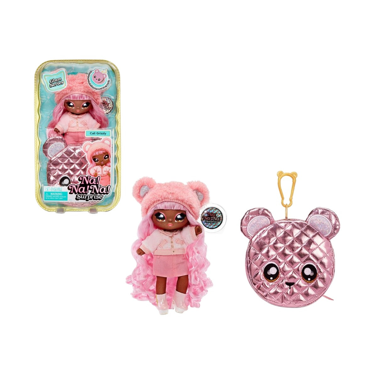 Bộ Đôi Pom Sành Điệu Và Búp Bê Thời Trang - Cali Grizzly Na Na Na 575351euc