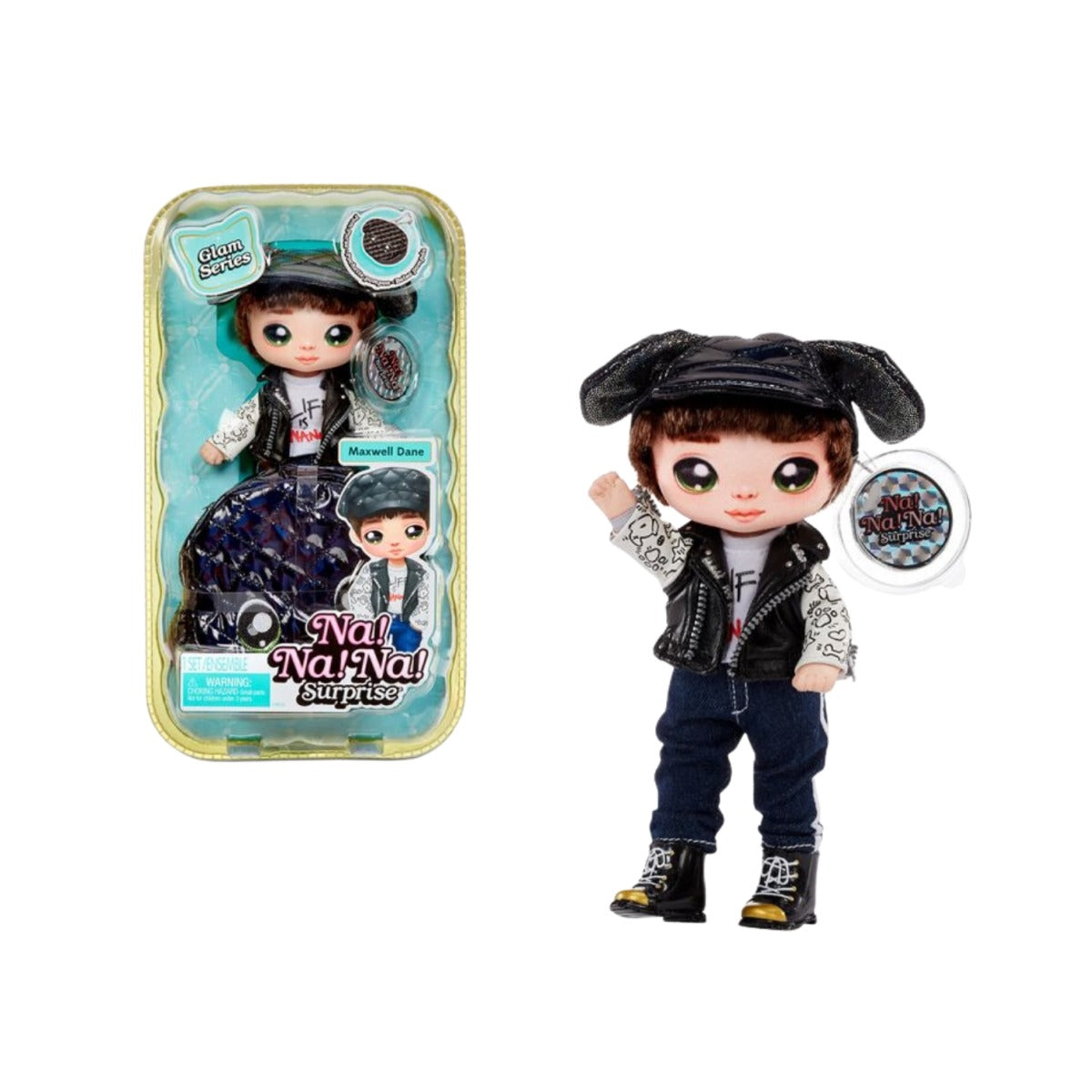 Bộ Đôi Pom Sành Điệu Và Búp Bê Thời Trang - Maxwell Dane Na Na Na 575375euc