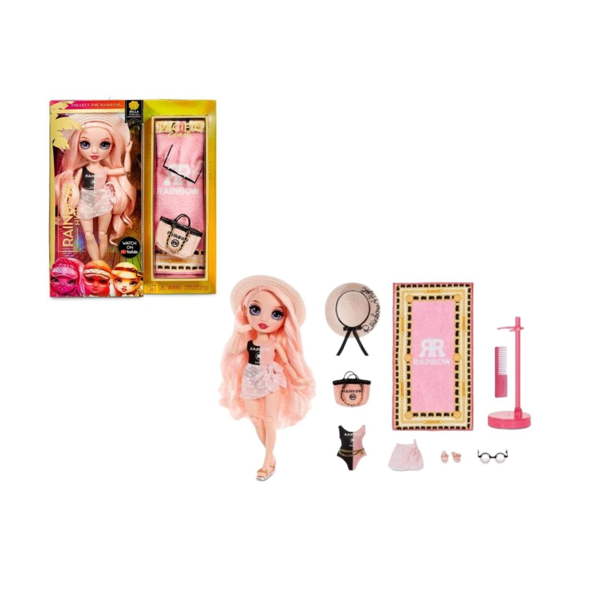 Búp Bê Thời Trang Rainbow High Mùa Hè Rực Rỡ - Bella Parker Rainbow High 578352euc