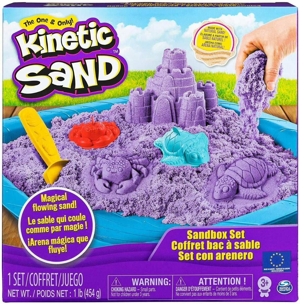 Bộ Cát, Dụng Cụ Và Khay Chơi Cát Kinetic Sand 6024397