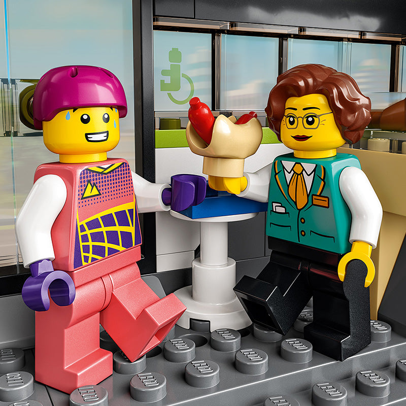 Đồ Chơi Lắp Ráp Tàu Tốc Hành Vận Chuyển Hành Khách LEGO CITY 60337