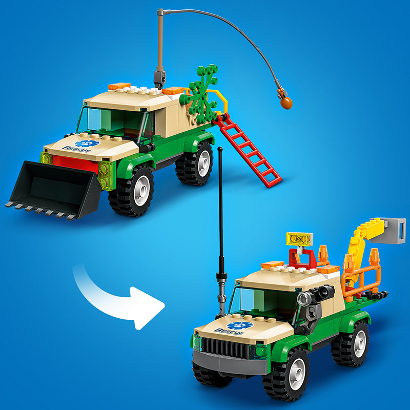 Đồ Chơi Lắp Ráp Nhiệm Vụ Giải Cứu Động Vật Hoang Dã LEGO CITY 60353