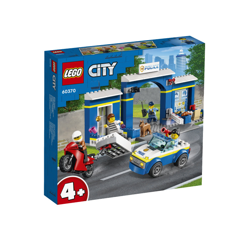 Đồ Chơi Lắp Ráp Trạm Cảnh Sát Truy Bắt Tội Phạm Lego City 60370