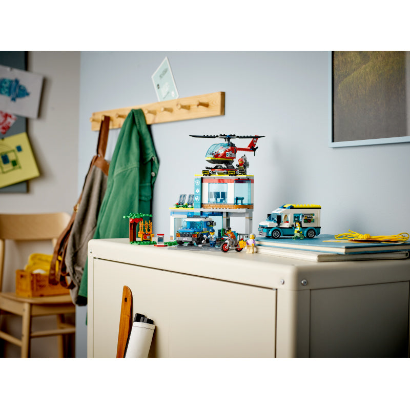 Đồ Chơi Lắp Ráp Trụ Sở Cứu Hộ Khẩn Cấp LEGO CITY 60371
