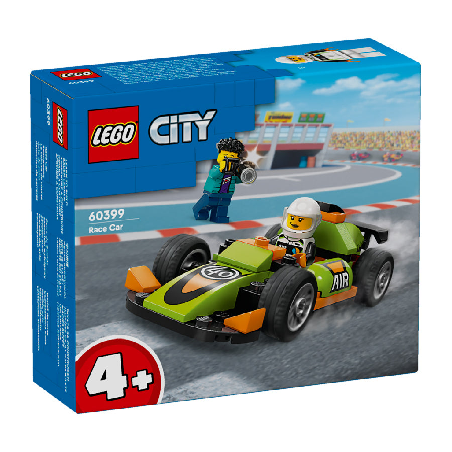 LEGO CITY 60399 green sports racing car assembly toy