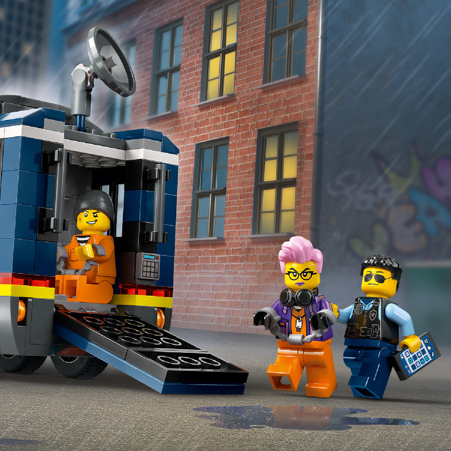 Đồ chơi lắp ráp Xe tải cảnh sát vận chuyển tội phạm LEGO CITY 60418