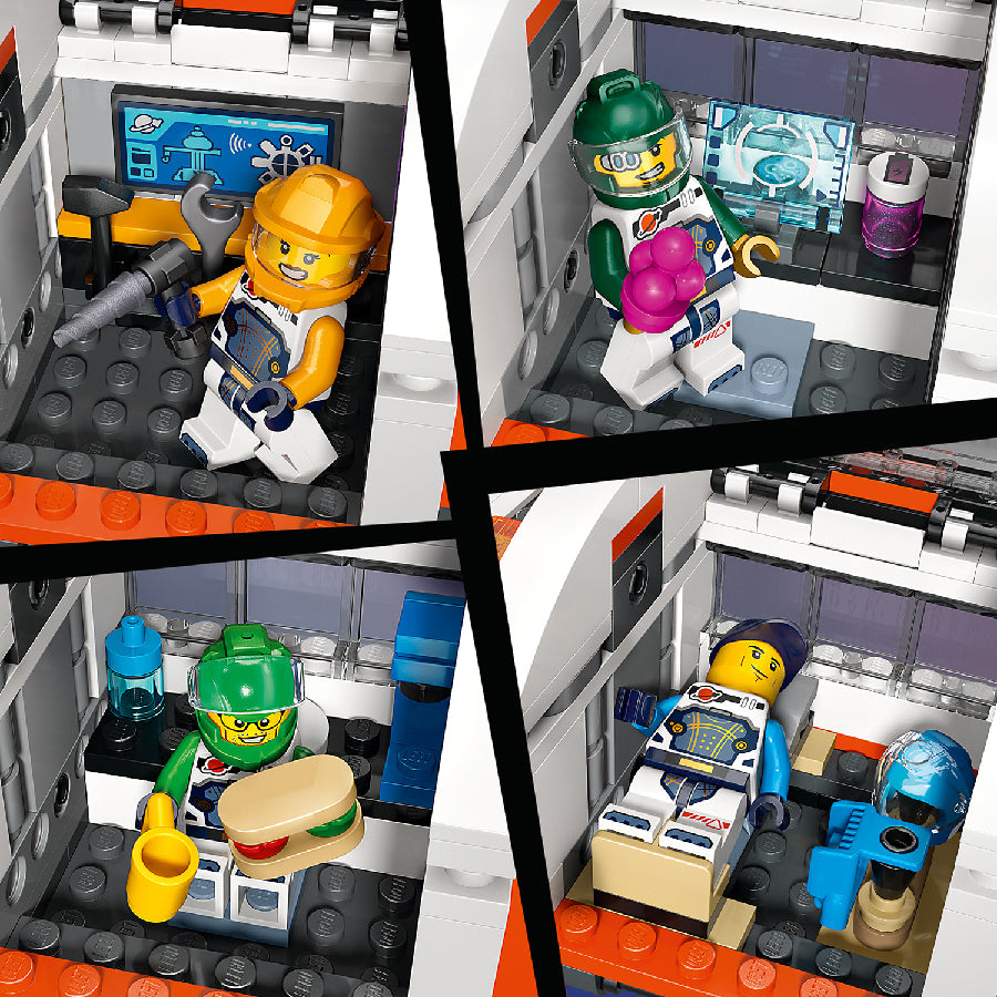 Đồ chơi lắp ráp Trạm vũ trụ không gian đa mô-đun LEGO CITY 60433
