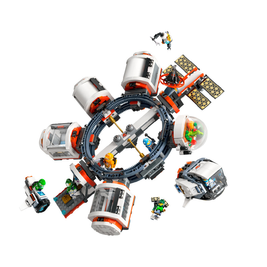 Đồ chơi lắp ráp Trạm vũ trụ không gian đa mô-đun LEGO CITY 60433