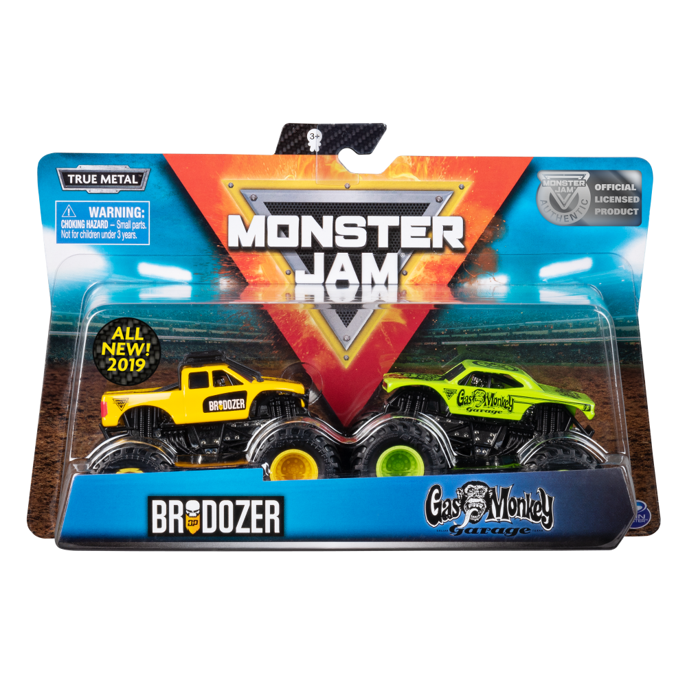 Brodozer Monster Jam Toy Trucks 2019 Spin Master Monster Jam 2019