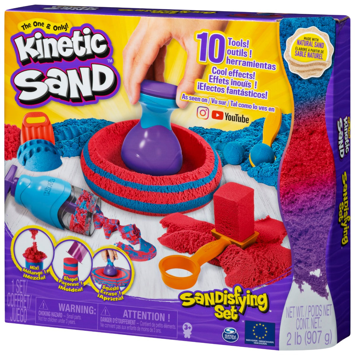 Bộ dụng cụ cắt và tạo hình cát KINETIC SAND 6047232