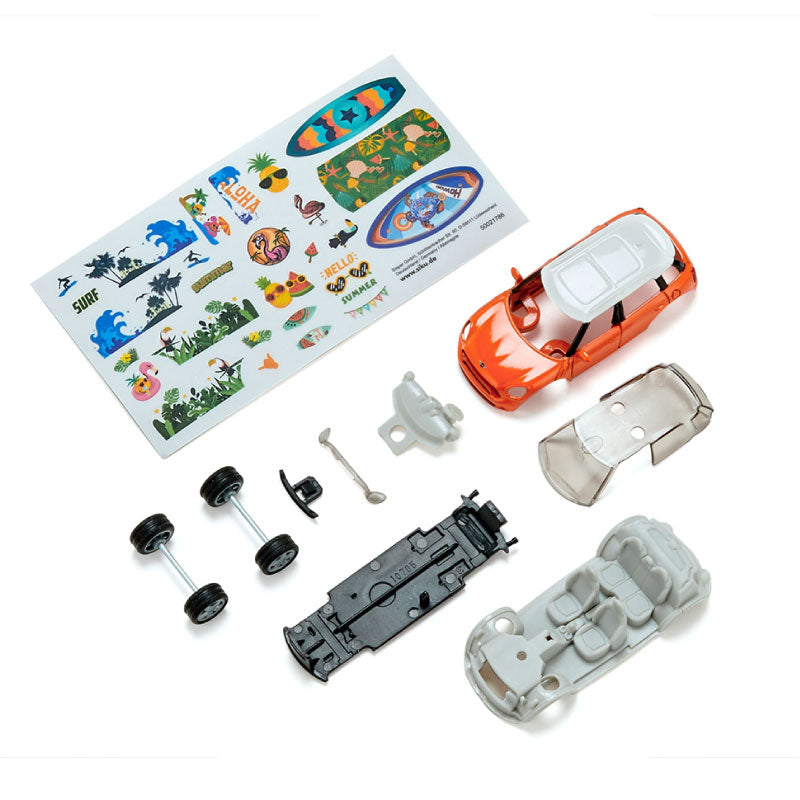 Mini Countryman Car Model with Summer Pattern Sticker SIKU 6507