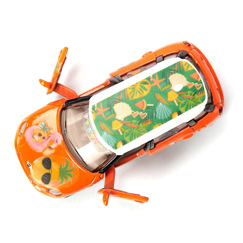 Mini Countryman Car Model with Summer Pattern Sticker SIKU 6507