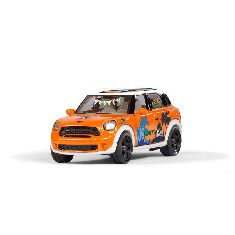 Mini Countryman Car Model with Summer Pattern Sticker SIKU 6507