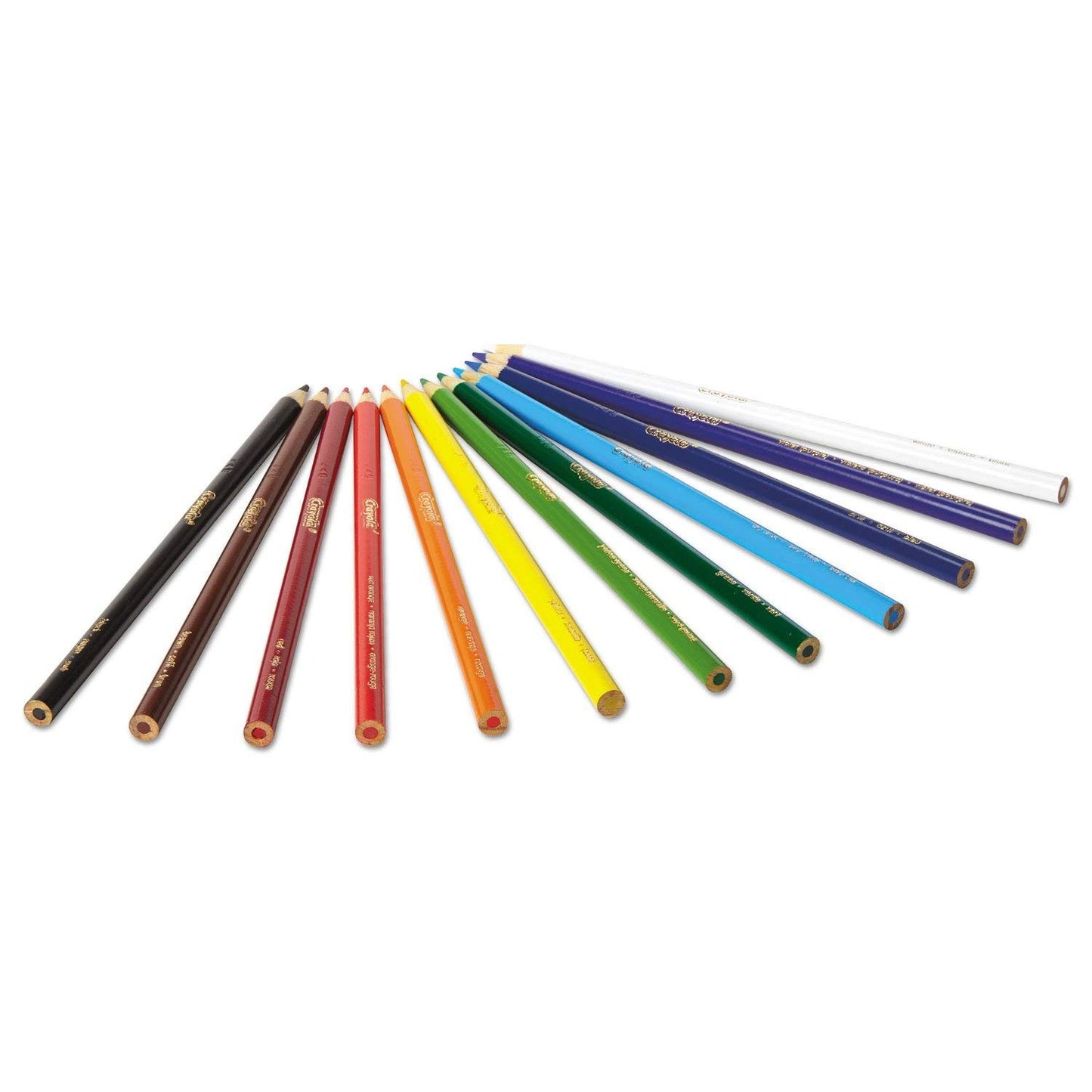 Bút chì 12 màu dạng dài CRAYOLA 684012