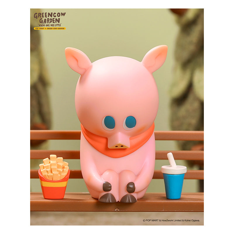 Green Cow Garden Model - Children's Day Green Garden POP MART 6941848204257