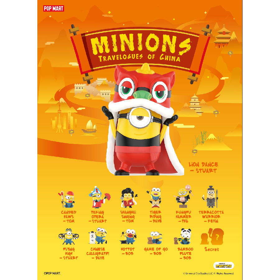 Mô Hình Minions Travelogues POP MART 6941848239563