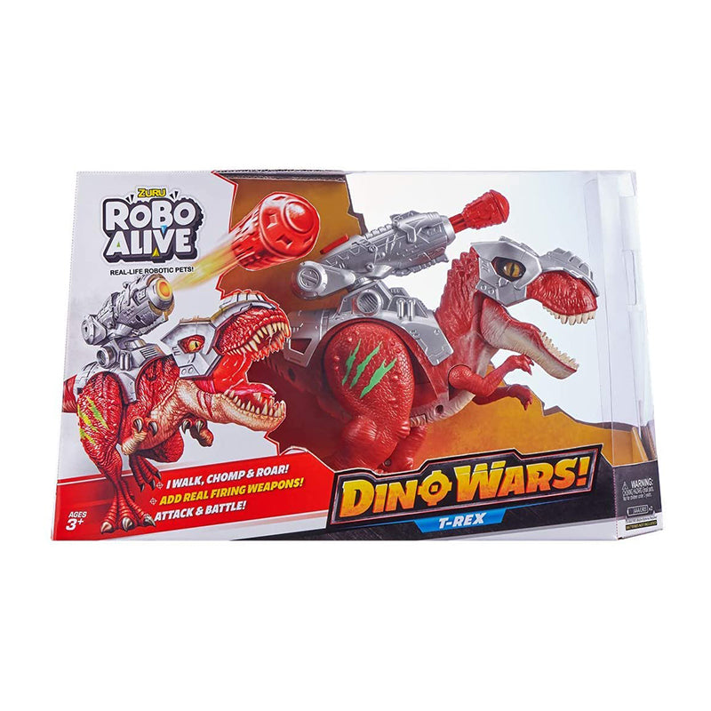 Tyrannosaurus rex fighting Red T-Rex ROBO ALIVE 7132