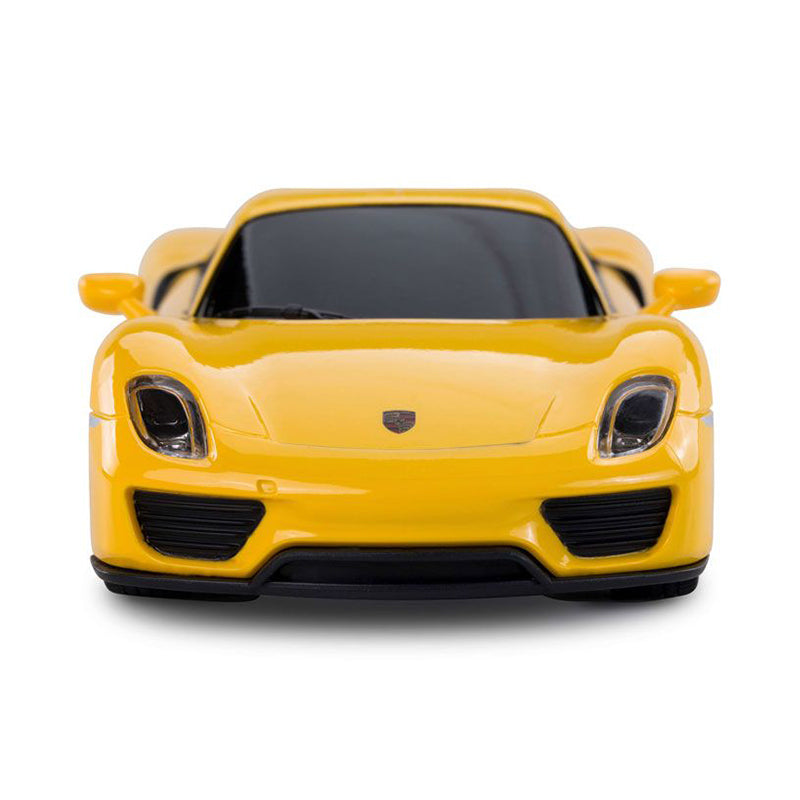 1:24 Porsche 918 Spyder scale control car in Yellow RASTAR R71400N