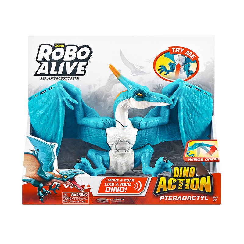 Lord of the Sky Pterodactyl Dinosaur ROBO ALIVE 7173