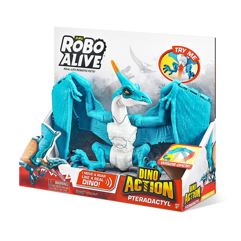 Lord of the Sky Pterodactyl Dinosaur ROBO ALIVE 7173