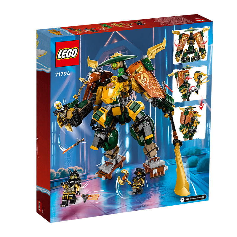 Đồ chơi lắp ráp Chiến giáp của Lloyd và Arin LEGO NINJAGO 71794