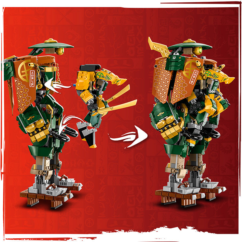 Đồ chơi lắp ráp Chiến giáp của Lloyd và Arin LEGO NINJAGO 71794