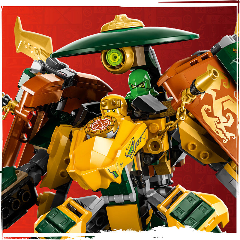 Đồ chơi lắp ráp Chiến giáp của Lloyd và Arin LEGO NINJAGO 71794