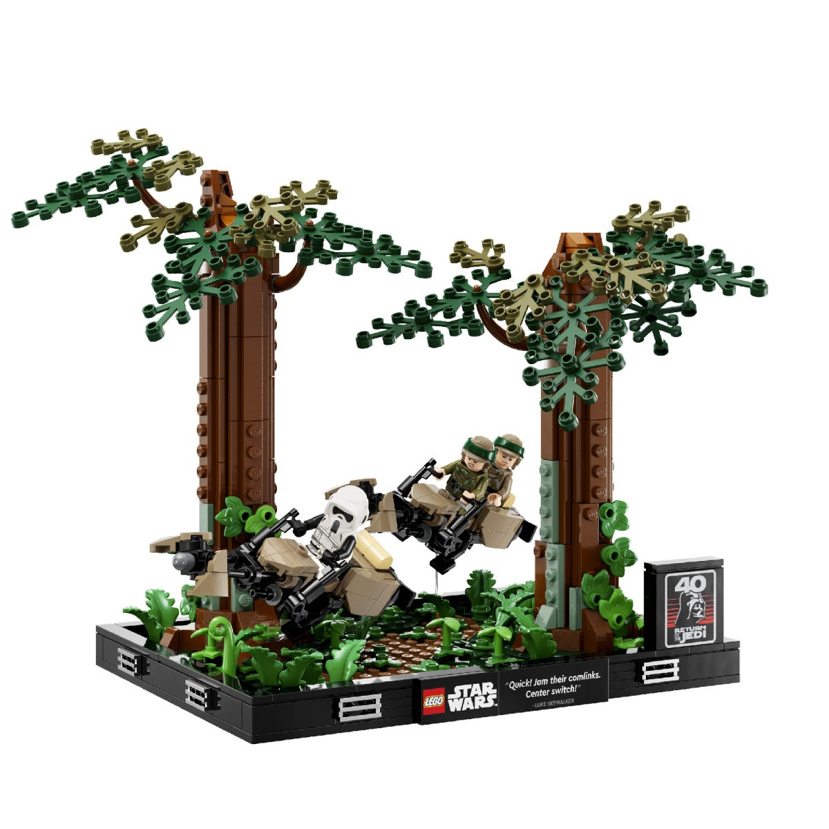 Đồ Chơi Lắp Ráp Cuộc Truy Đuổi Trong Khu Rừng Endor LEGO STAR WARS 75353