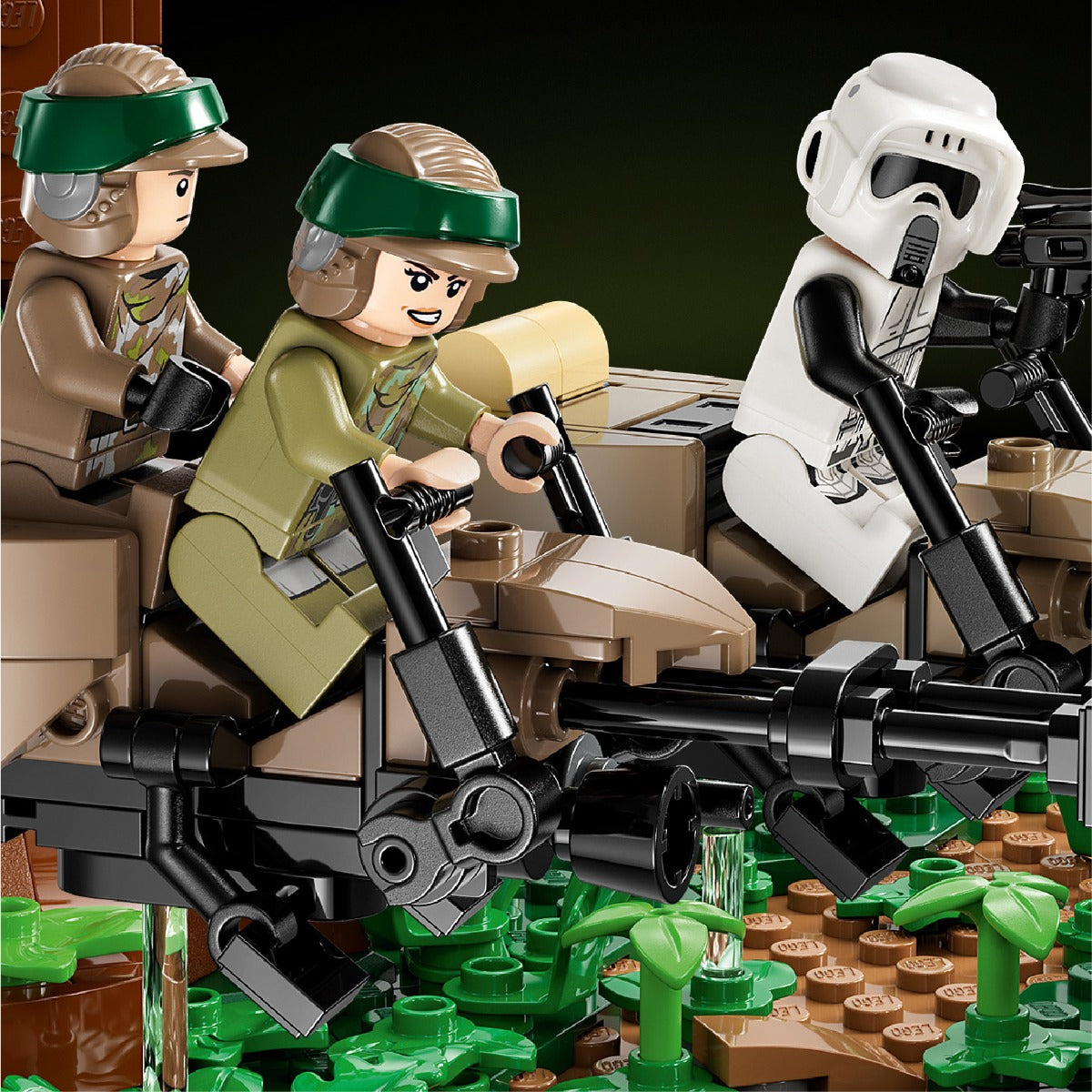 Đồ Chơi Lắp Ráp Cuộc Truy Đuổi Trong Khu Rừng Endor LEGO STAR WARS 75353
