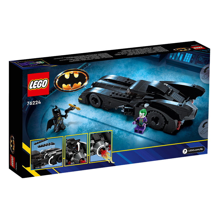 Đồ chơi lắp ráp Siêu xe người dơi truy đuổi Joker LEGO SUPERHEROES 76224