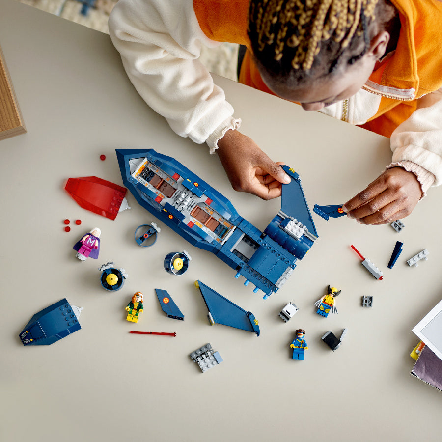 X-Men Blackbird assembly toy LEGO SUPERHEROES 76281