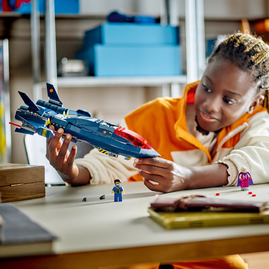 X-Men Blackbird assembly toy LEGO SUPERHEROES 76281