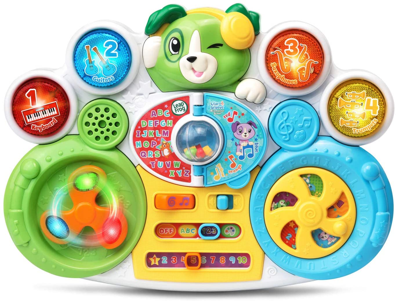 LEAPFROG fun learning DJ musical instrument set 80-607600