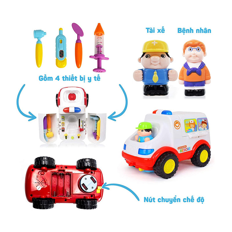Xe cứu thương đa năng PEEK A BOO 836