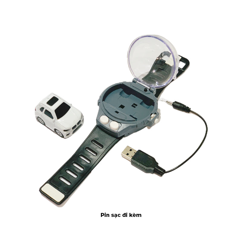 Đồng hồ điều khiển xe ô tô mini siêu tốc độ_Màu Trắng XTECH 8680-1