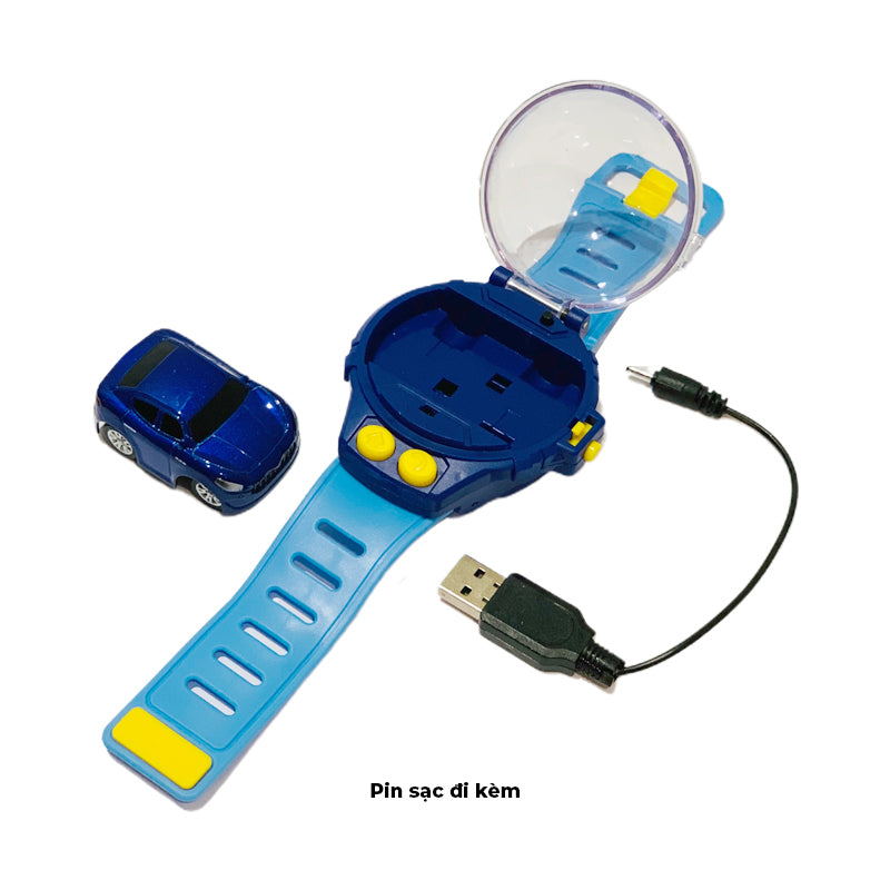 Đồng hồ điều khiển xe ô tô mini siêu tốc độ_Màu Xanh XTECH 8680-3