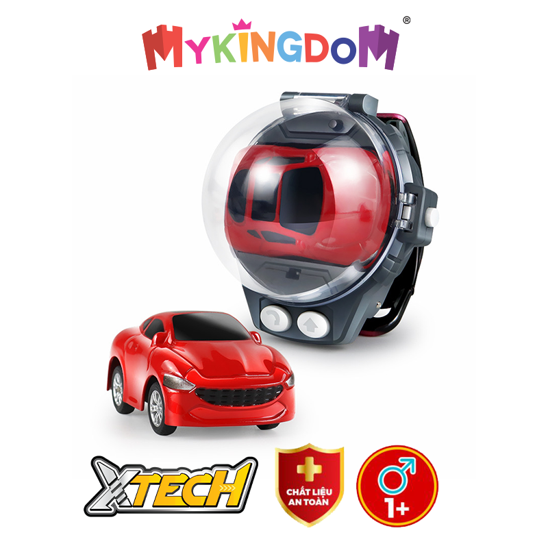 Đồng hồ điều khiển xe ô tô mini siêu tốc độ_Màu Đỏ XTECH 8680-4