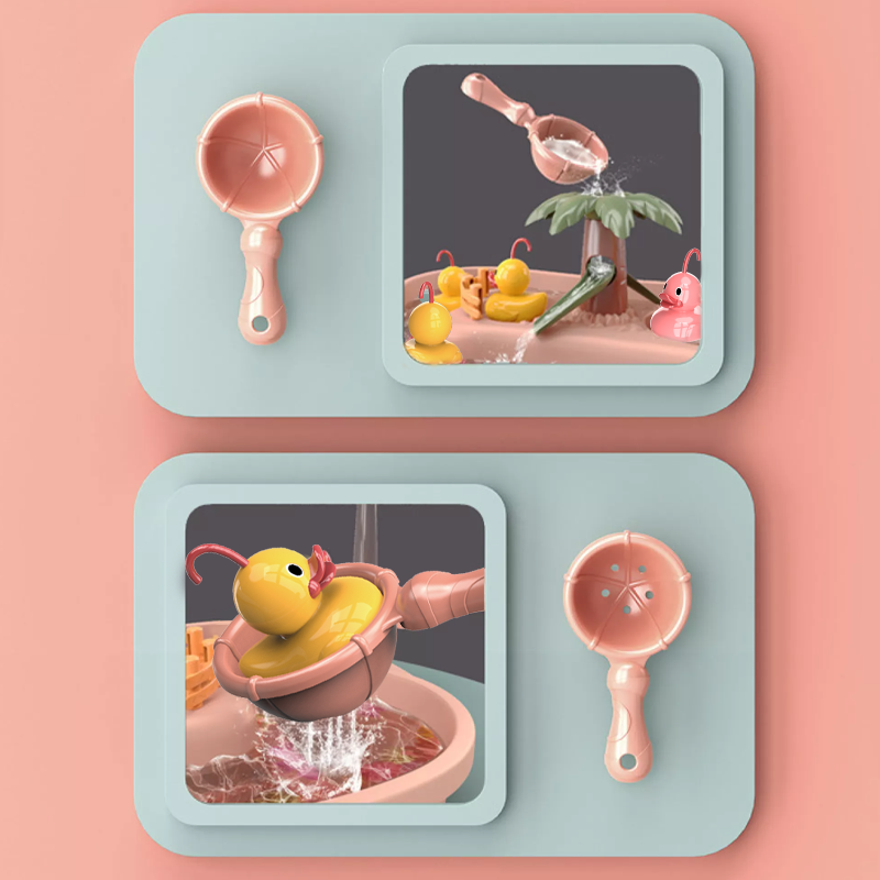 Bữa tiệc nhạc nước câu vịt - màu hồng PEEK A BOO 889-192