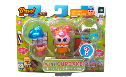 Bánh Mini Cupcake - Bling Pop và Pink Kitty BREAD BARBERSHOP BB32777