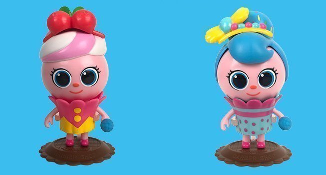 Bánh Mini Cupcake - Candypop và Pop Star Disco BREAD BARBERSHOP BB32787