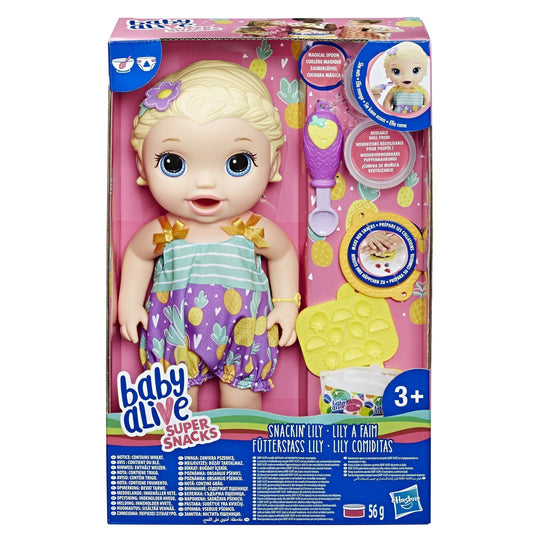 Bé Lily tập ăn dặm BABY ALIVE E5841