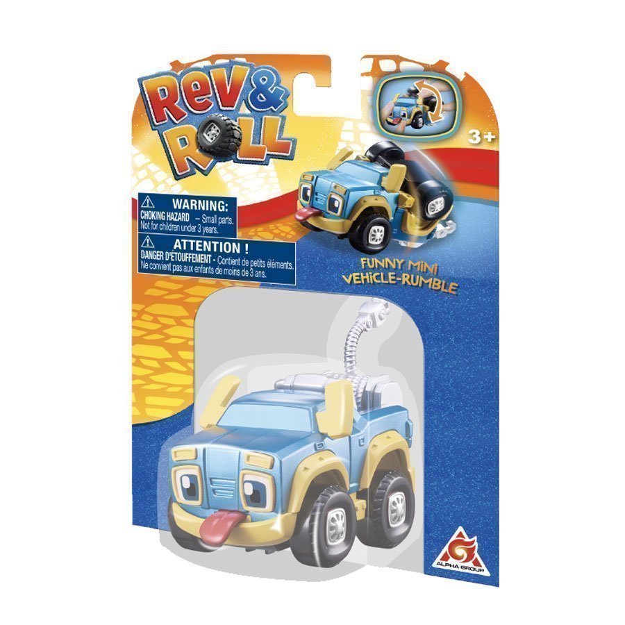 Xe thú cưng vui nhộn - Chó Rumble REVANDROLL EU881110