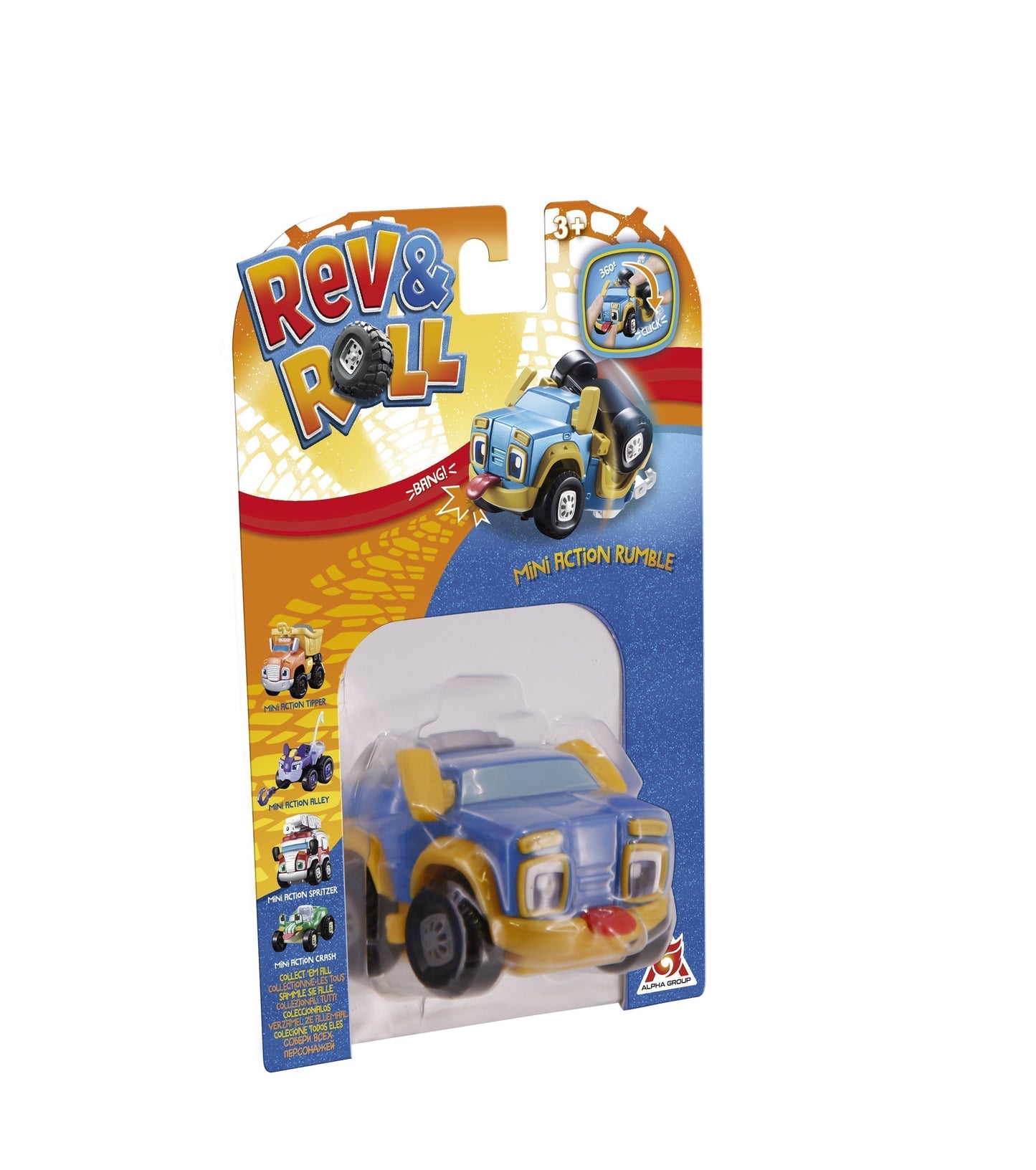 Xe thú cưng vui nhộn - Chó Rumble REVANDROLL EU881110