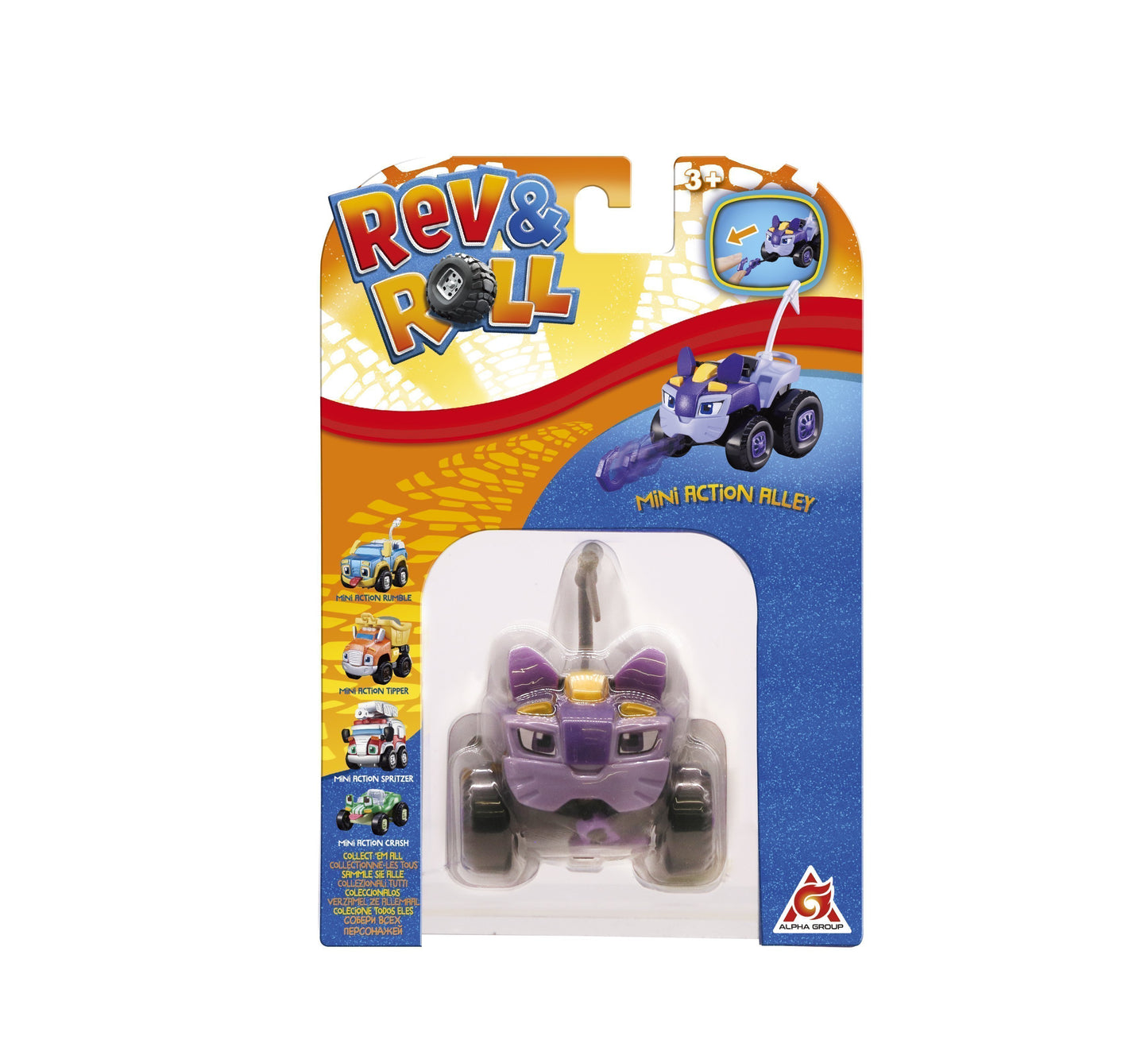 Xe thú cưng vui nhộn - Mèo Alley REVANDROLL EU881120