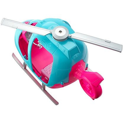 Búp bê Barbie vi vu cùng trực thăng