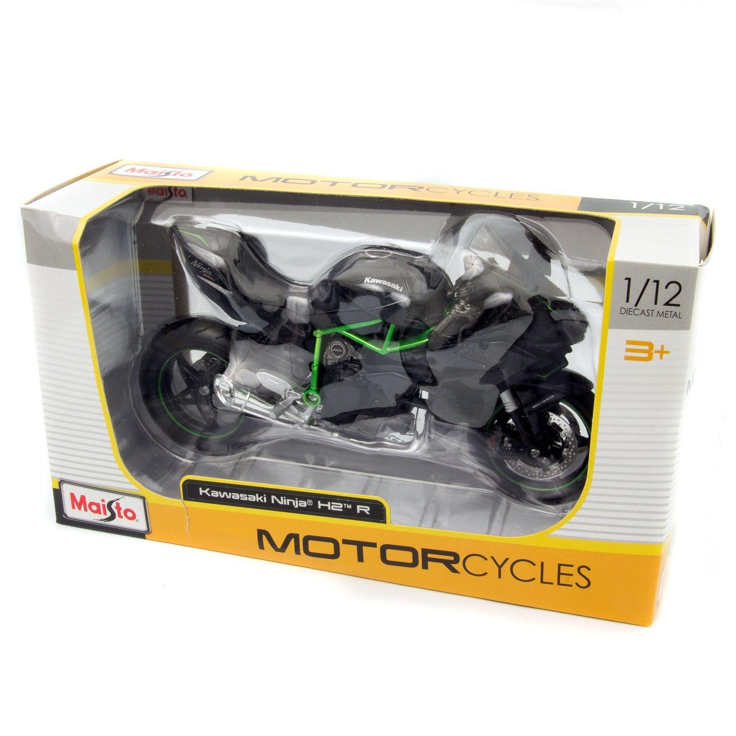 Mô hình mô tô 1:12 dòng Kawasaki Ninja H2TM R MAISTO MT31101